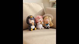 3 Chibi get a cake #gugugaga #phoebe #doro #anime #arknightsendfield