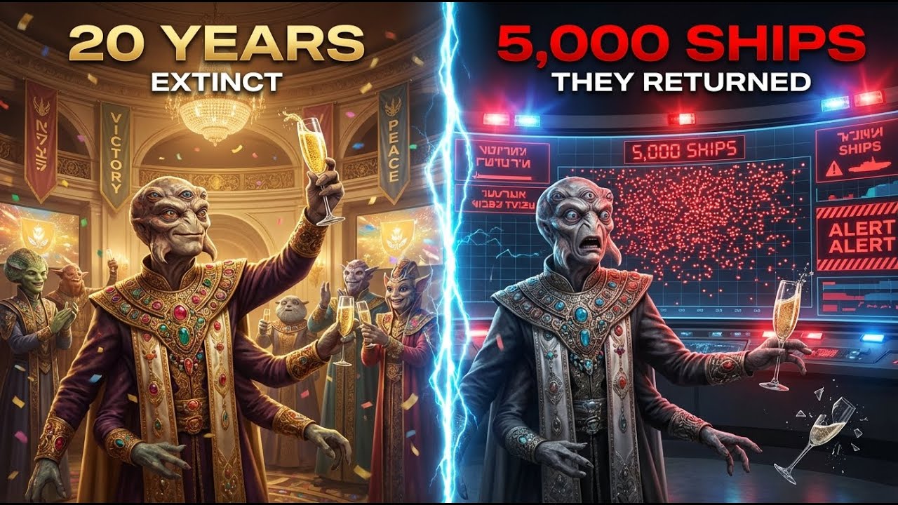 Галактический Совет отпраздновал вымирание человечества, а затем на краю системы появилось 5000 к...