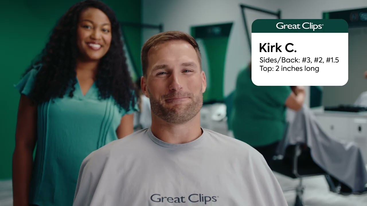 Jesse Palmer Breaks Down Kirk Cousins’ Signature Haircut with Clip Notes ✂️🏈