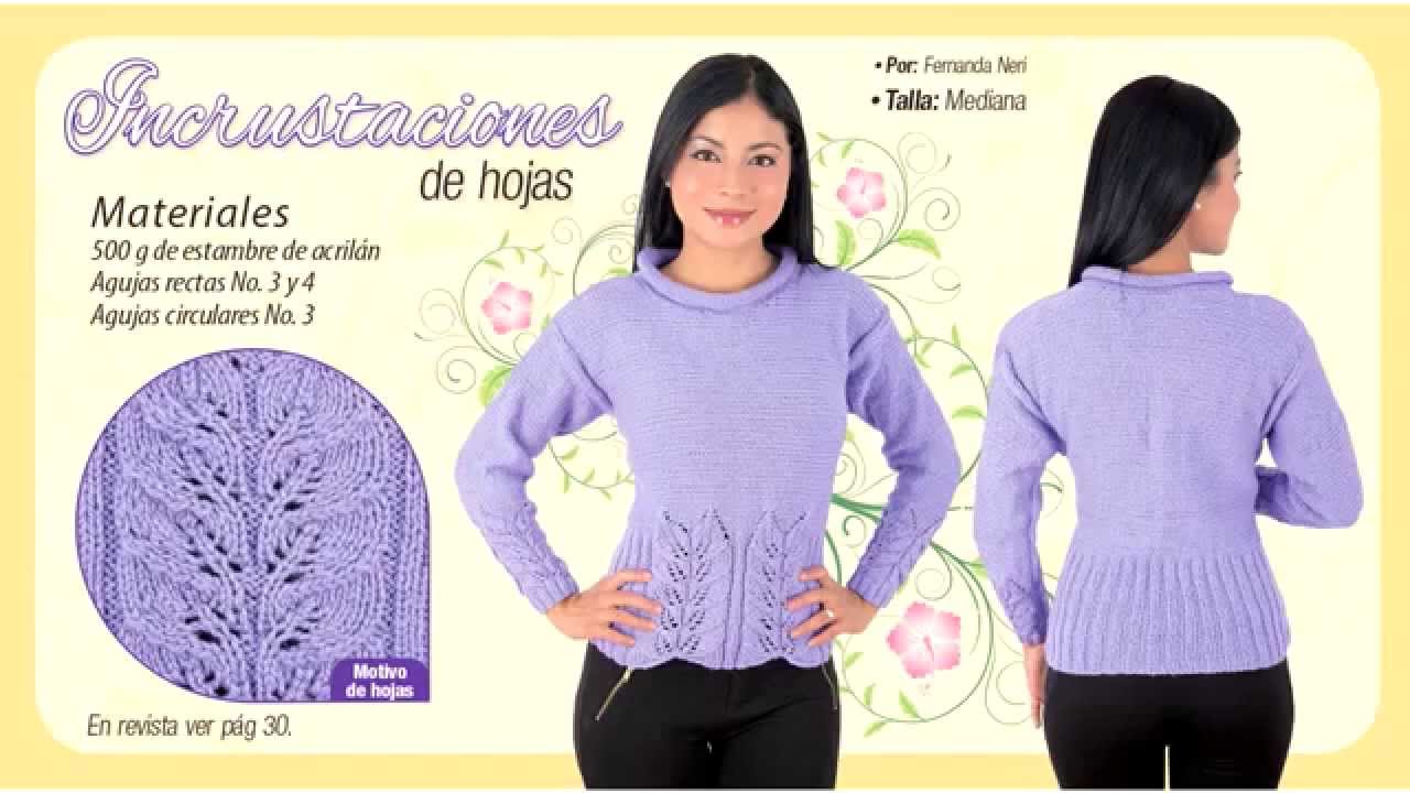 Aprende a tejer con jersey de revés YouTube