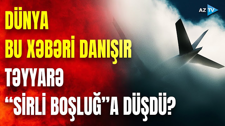 Göyərtəsində 5 nəfərin olduğu təyyarə RADARLARDAN İTDİ - Pilot son anda qəza siqnalı verdi