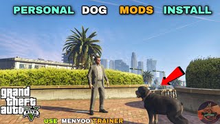 🔥How To Install Personal Dog Mod | ( Hindi) Use Menyoo Trainer 🔥 IND GamingXT ! screenshot 2