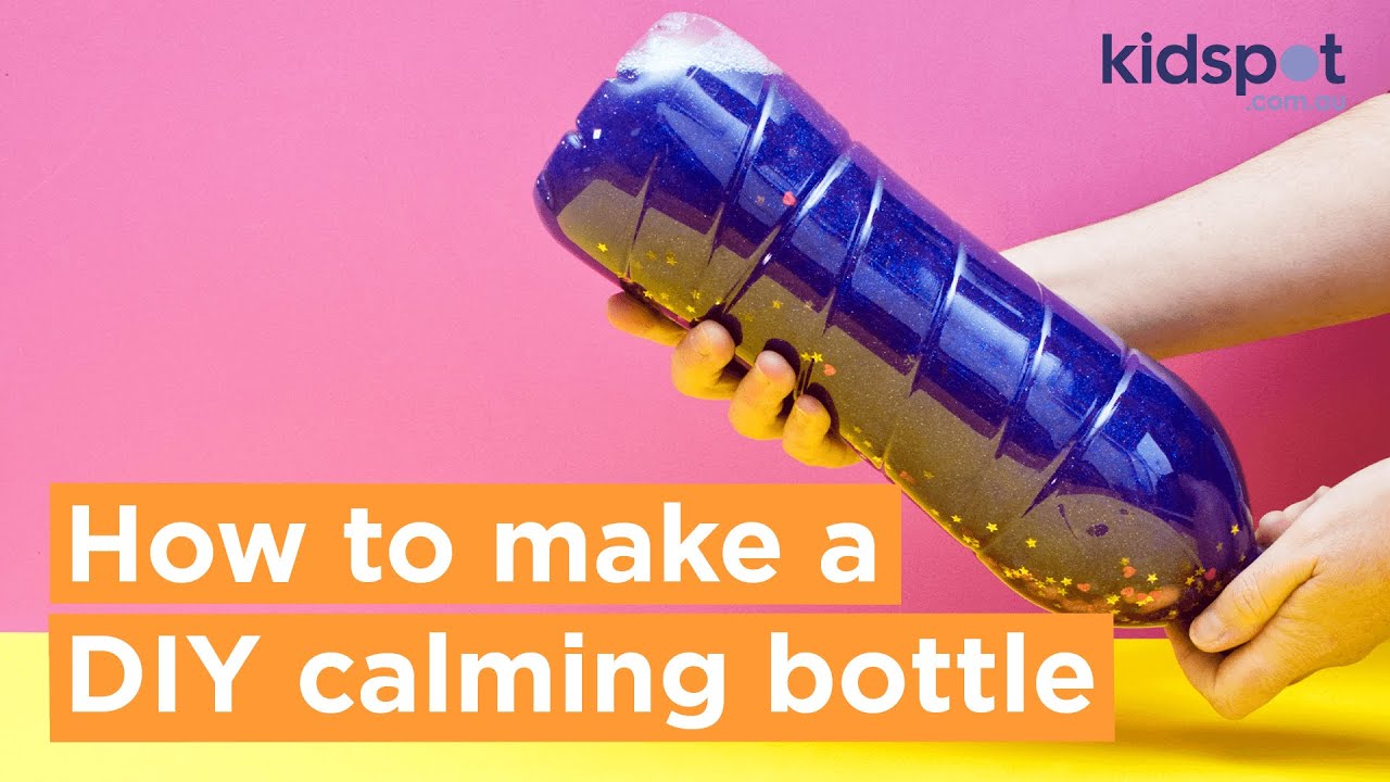 Sensory Bottles DIY  Calming Toys for Kids