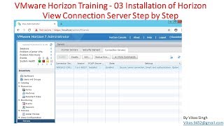 VMware Horizon Training | 03 - Installation of Horizon View Security  Server Step by Step screenshot 5