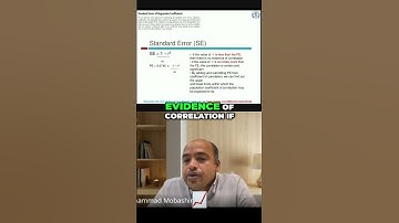 Understanding Standard Error and Correlation in Data #shorts #data #reels #code #viral #datascience