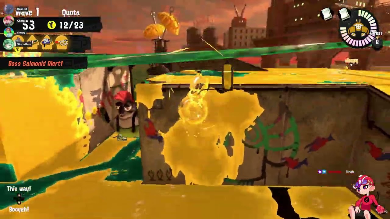 Salmon Run Fun With Friends :)