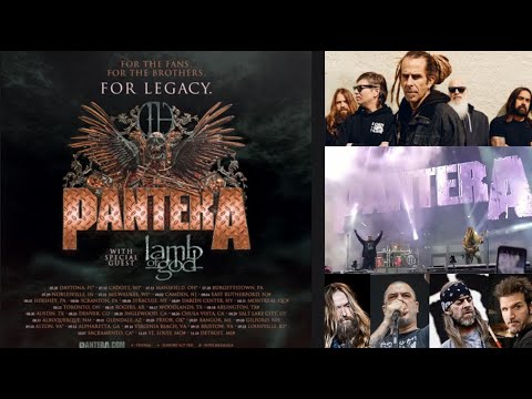 Pantera and Lamb of God North American tour 2023 dates announced!