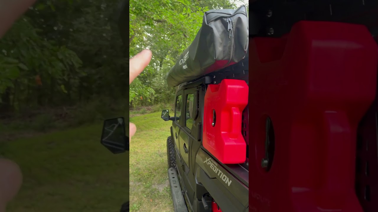 First overland / camp trip with the Polaris Xpedition!