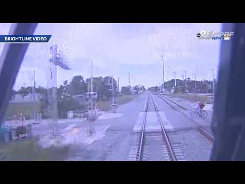 Brightline releases video of fatal train accident