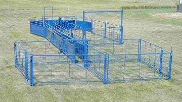 Sydell Sheep and Goat Equipment Corral System A long Video.