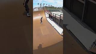 Clay Kreiner Skating a Mini Vert