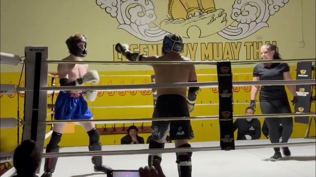 First Kickboxing fight 3/25/23 Ang Vs Stahlecker Bellingham Washington