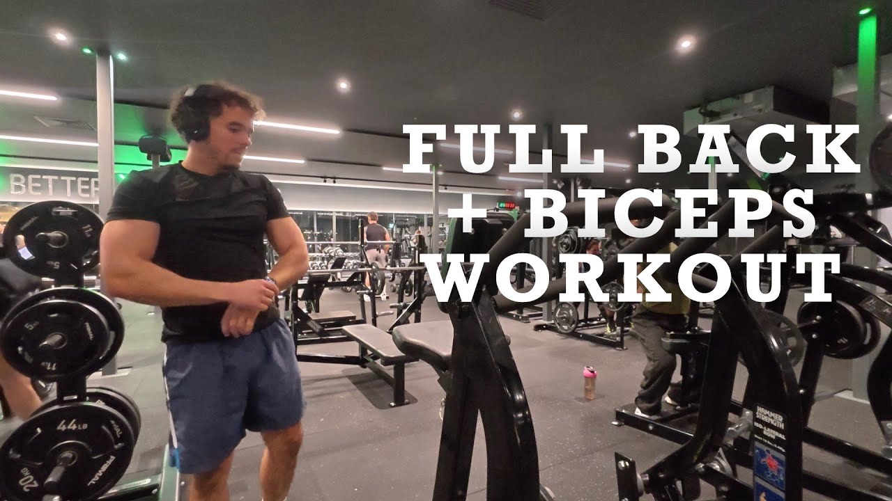 Back and Biceps - Progressive Overload - Day 14 of bulking