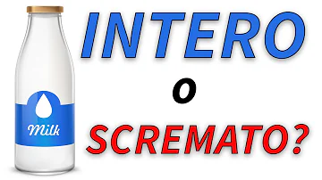 Che differenza c'è tra il latte intero e quello parzialmente scremato?