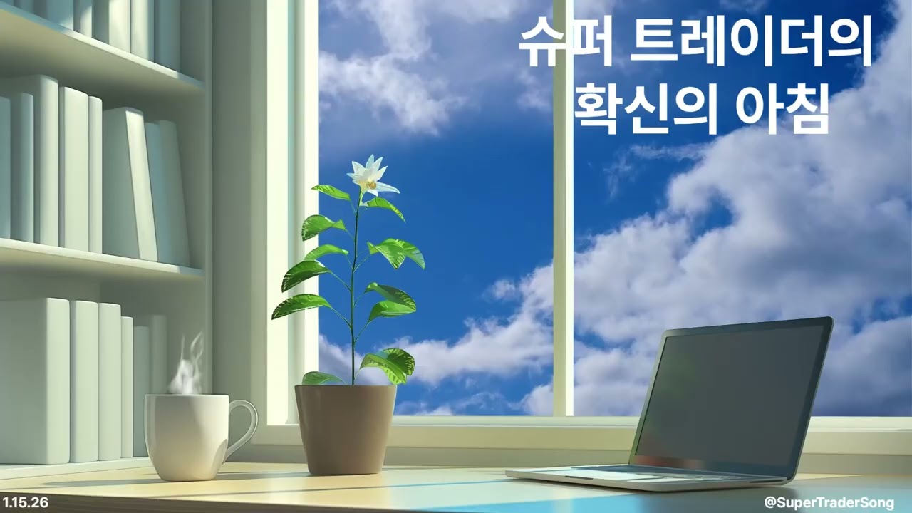〈확신의 아침 리듬 – Positive Alignment Version〉🎧 Super Trader Song트레이더의 감정과 마음을 정돈하는 음악 채널입니다.