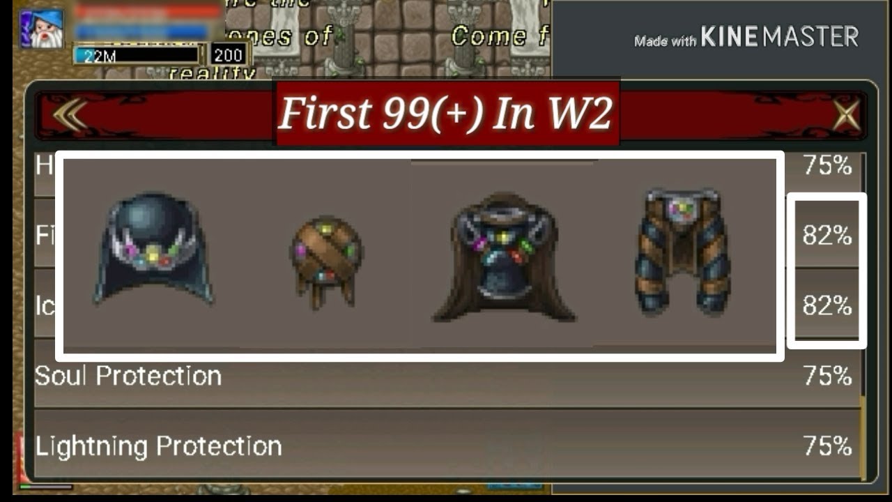 TibiaME Upgrade Set 99 W2 - YouTube