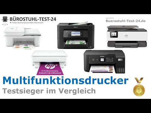 Beste Multifunktionsdrucker 2024 (TOP 5) 🥇 Test-Sieger Vergleich (Scannen,  Drucken & Kopieren) 
