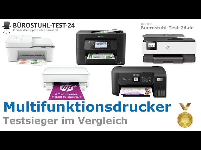 Beste Multifunktionsdrucker 2024 (TOP 5) 🥇 Test-Sieger Vergleich