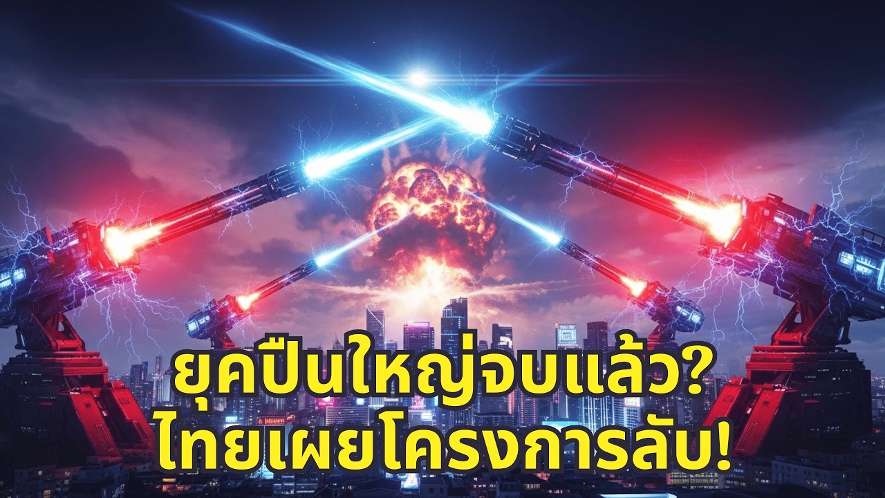 ปืนใหญ่แบบดั้งเดิมล้าสมัยแล้วหรือ? ไทยเปิดเผยโครงการอาวุธพลังงานจลน์ลับ