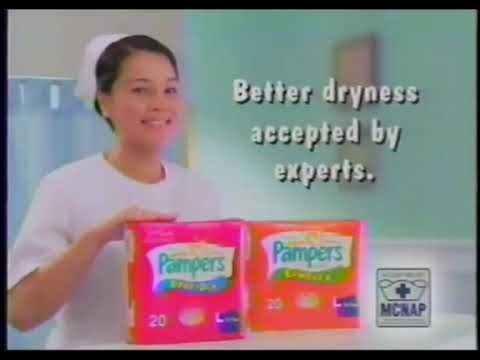 Pampers Baby Dry + Pampers Baby Scholar TVC ( 2001 ) 45s - Philippines