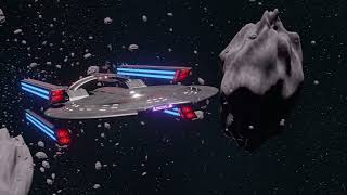 Uss Manatee - The Asteroid Field