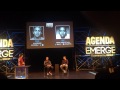 Rapper nas interview at agenda emerge with skater paul rodriguez