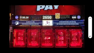 RED SPINS* SLOT MACHINE* CHG* MR MARTINI* HIGH WINDS CASINO