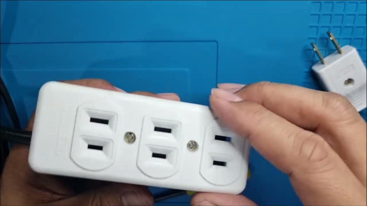 DIY How to make an extension outlet/wire Tagalog version YouTube