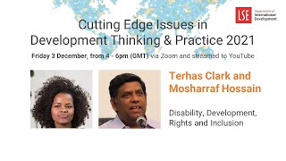 Disability, Development, Rights and Inclusion