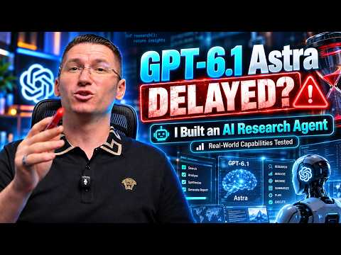 GPT-6.1 Astra DELAYED? I Built an AI Research Agent to Test Its Real-World Capabilities!