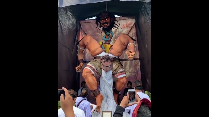 ogoh ogoh bisa bergerak sendiri