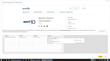 Power BI ile WEB Üzerinden Veri Alma