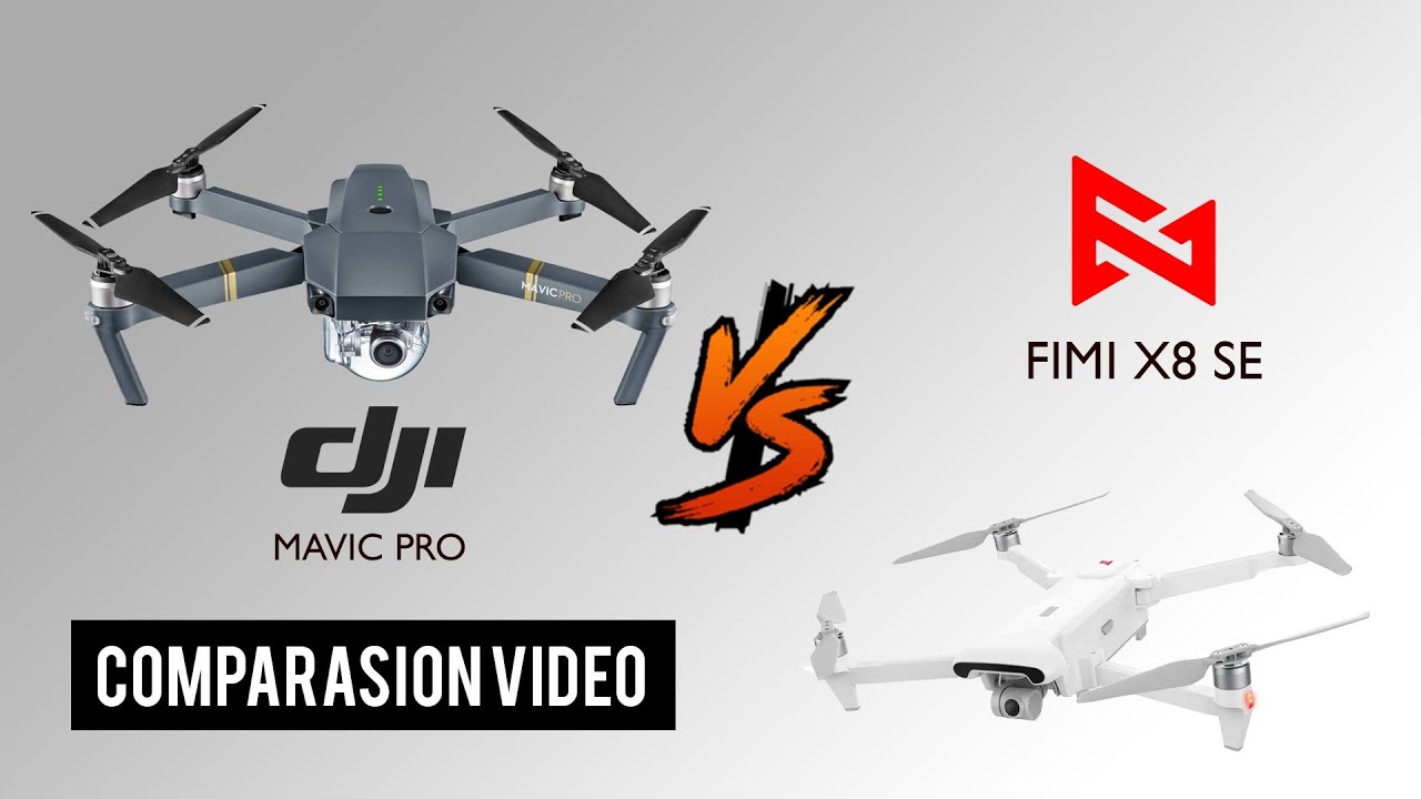 Comparison Video and Photo Quality between Mavic Pro vs Fimi X8 SE
