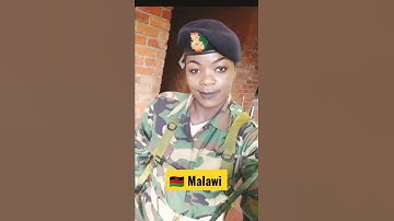 Malawi 🇲🇼 Female Army #short #viral #army