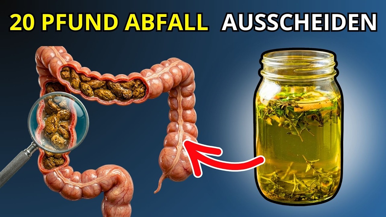 TOP 5 NATÜRLICHE ÖLE zur DARMREINIGUNG und BAUCHFETT verbrennen – ganz ohne DIÄT heute!!