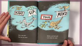 What Pet Should I Get? By Dr Seuss