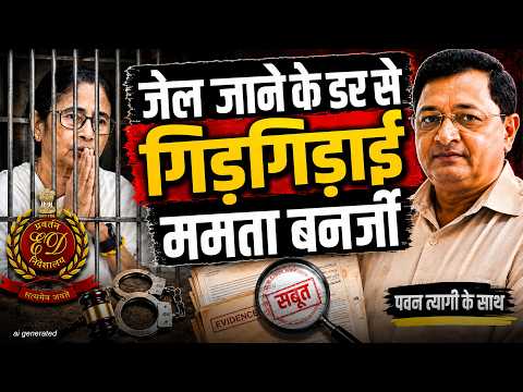 जेल जाने के डर से गिडगिडाई ममता बनर्जी | West Bengal TMC Mamata Banerjee