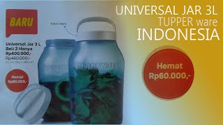 Universal Jar 3L Tupperware