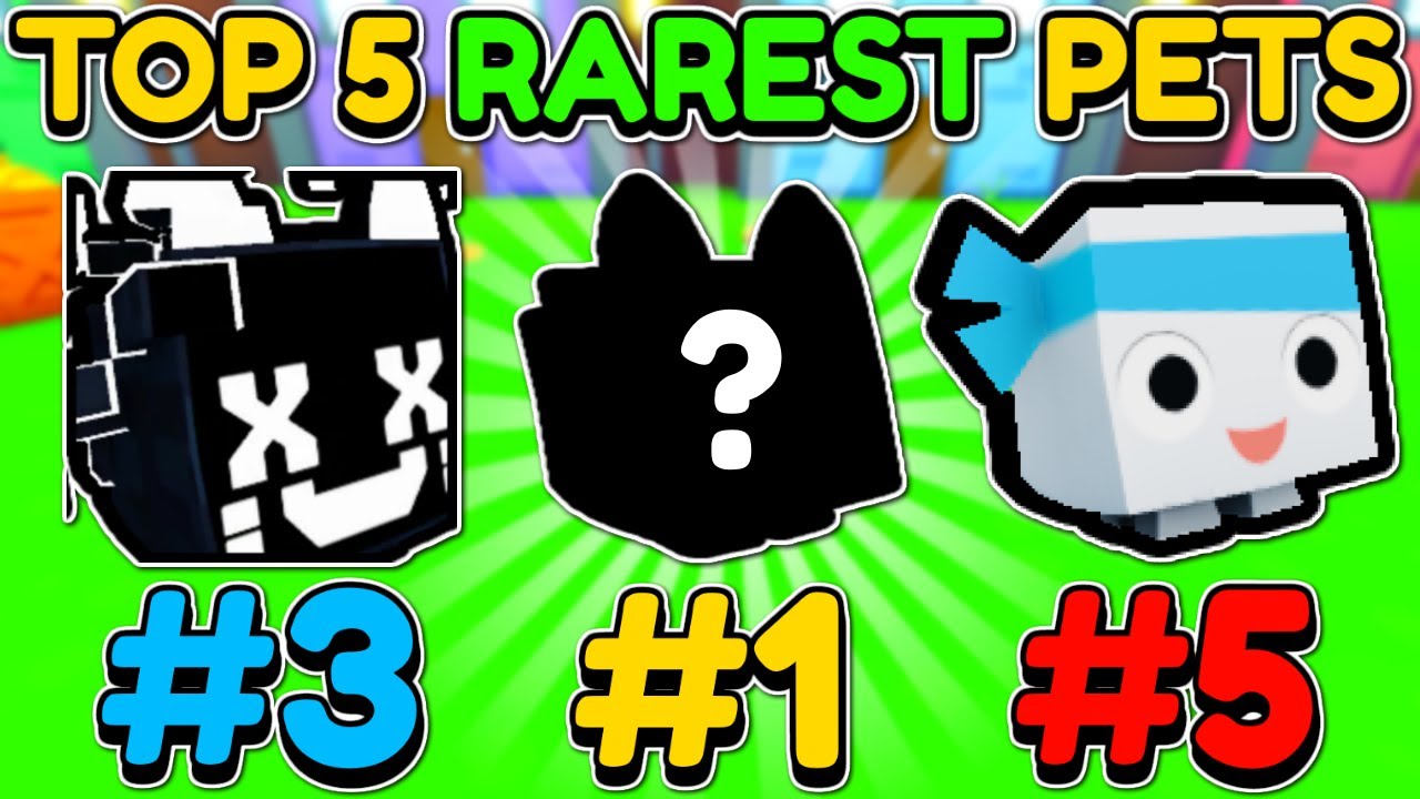 The RAREST PETS of ALL TIME (Pet Simulator X) 