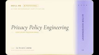 AI for Government: Privacy Policy Engineering