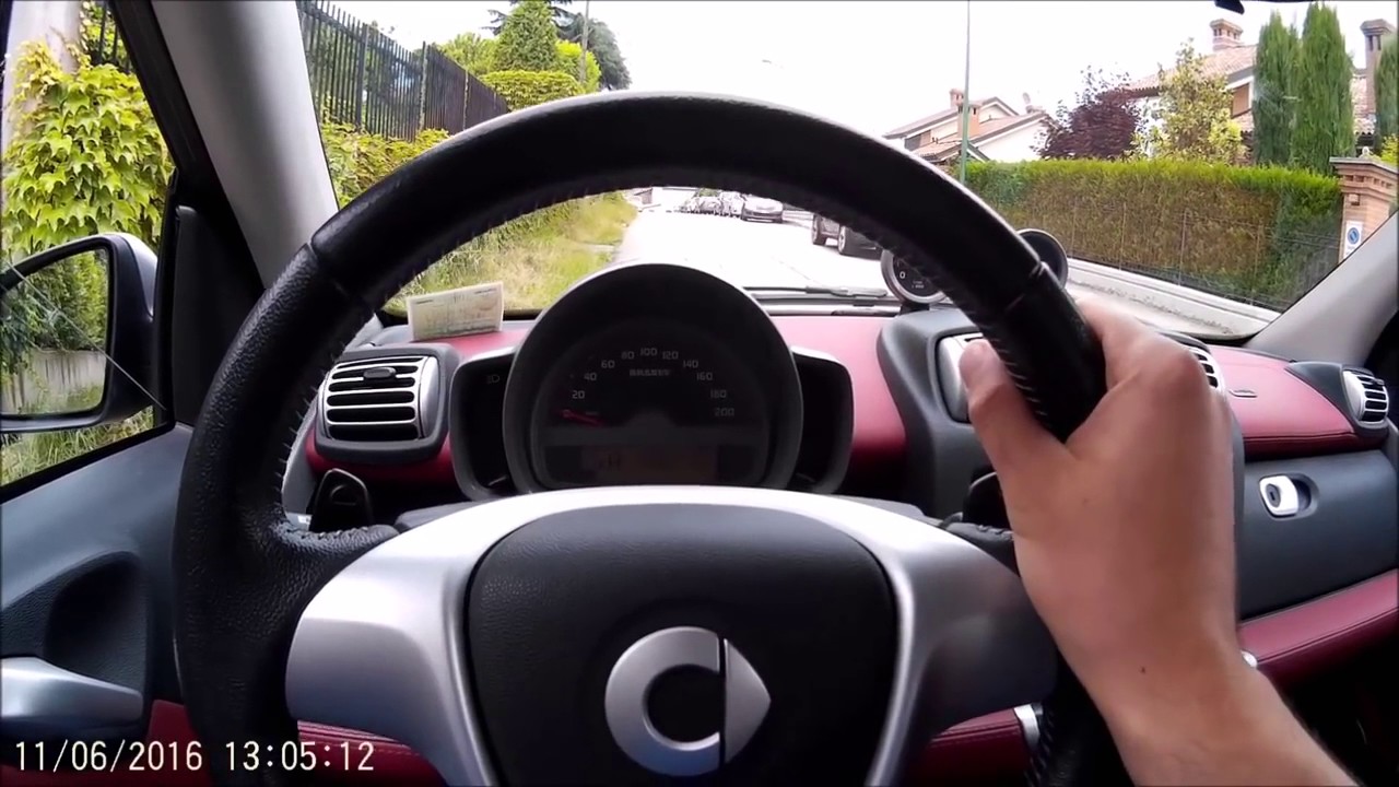 Smart Brabus 451 Prova 0 100 Kmh 102 Cv Hp 1000cc Youtube