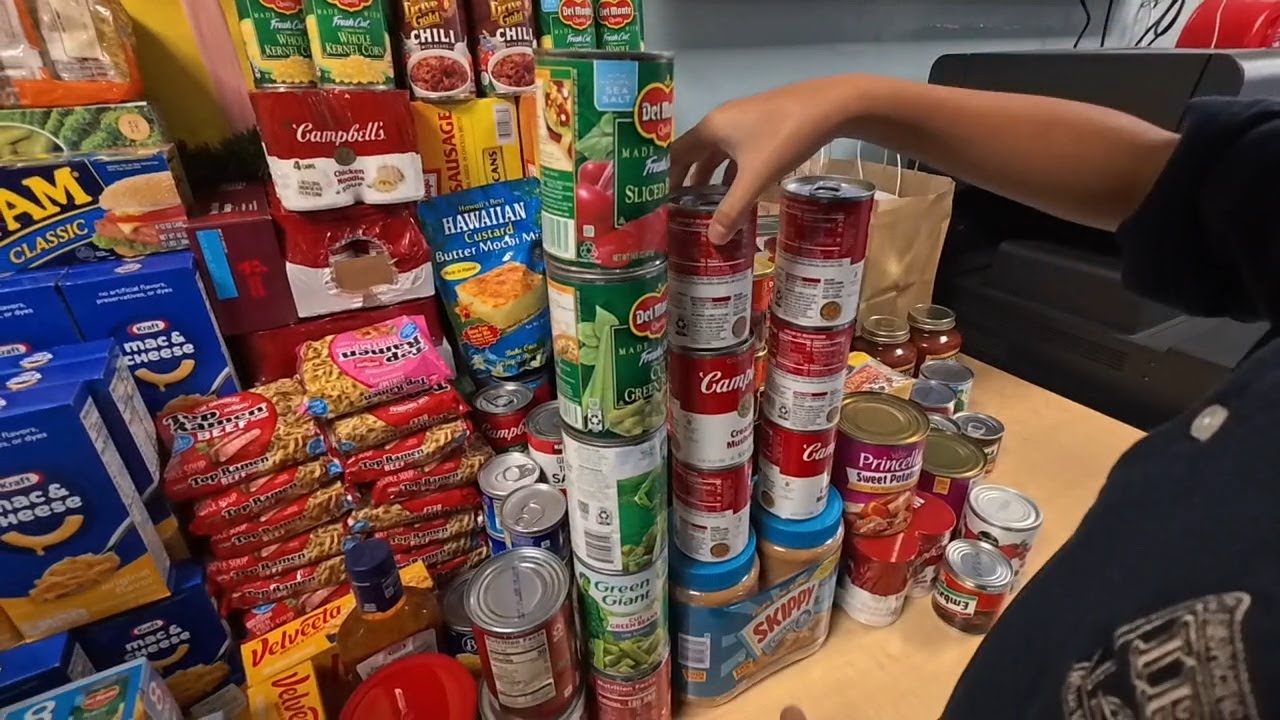 Island Pacific Academy takes action with extended food drive goal