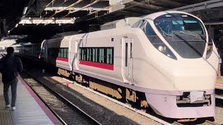 【先頭車のフラット音が酷い…】E657系K18編成が松戸駅を高速通過するシーン