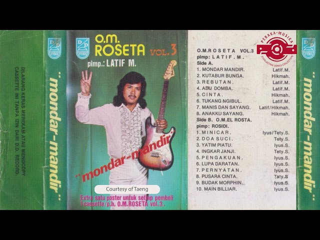 LATIF M - OM ROSETA  - VOL  3 SIDE A - DD RECORD class=