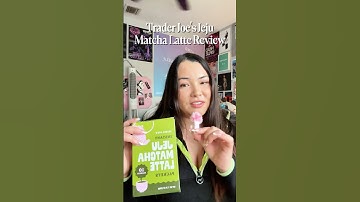 Are the Trader Joe’s Jeju Matcha Latte Packets Worth Your Money? #matcha #traderjoes