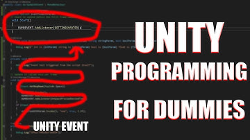 Unity C# Programming for Dumb Dummies #7 (Unity Events)