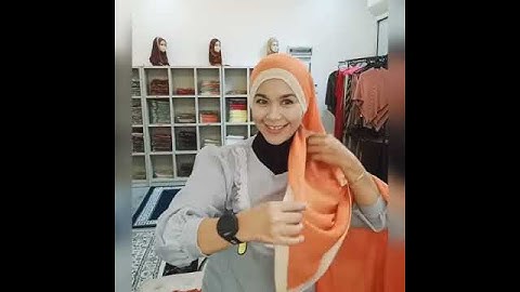 Tutorial bawal kepuk by schals Hijab..