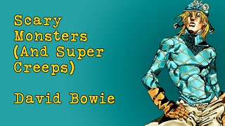Scary Monsters (And Super Creeps) - David Bowie | Lyric Video