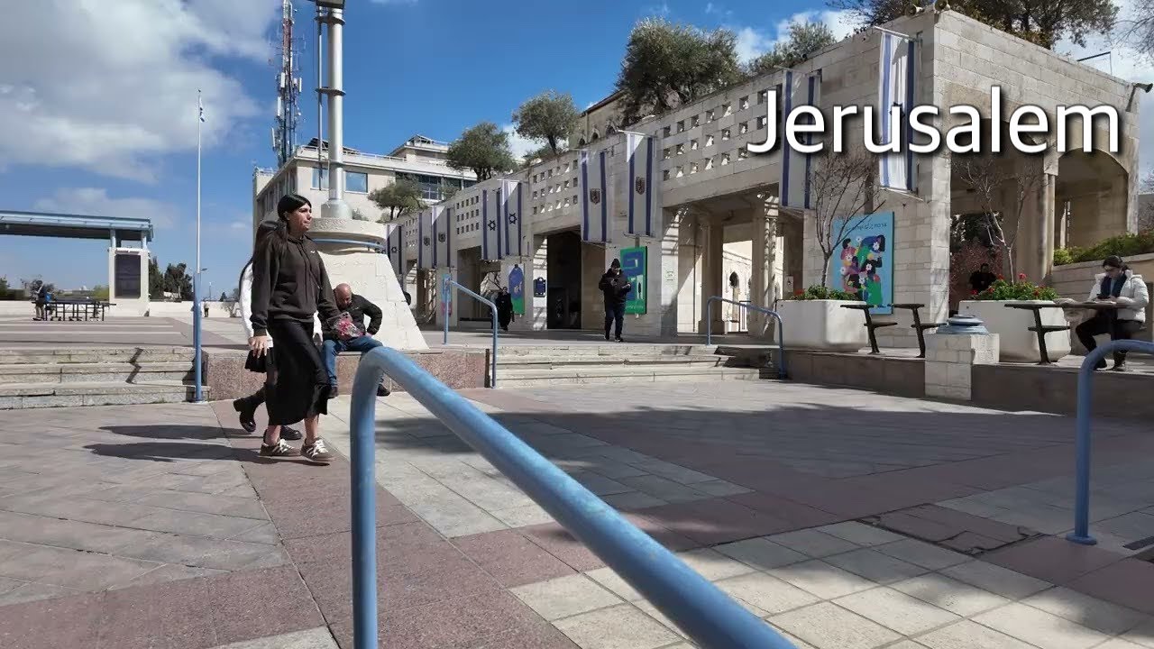 Jerusalem 25 February 2026. A walk through the city center. 