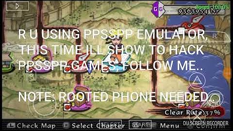 PPSSPP GAMES CAN HACKED BY GAMEGUARDIAN
